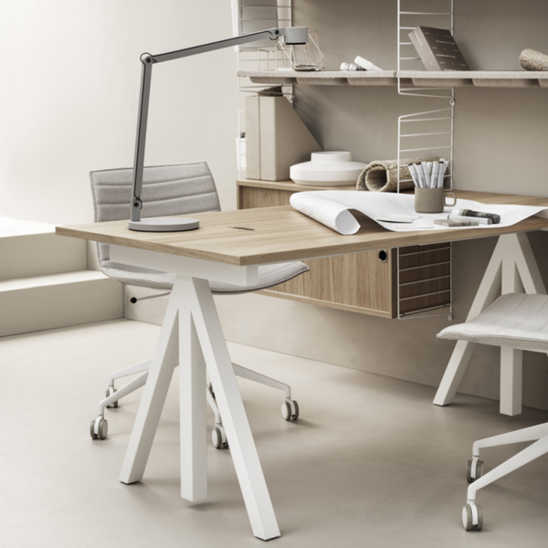 Works Height-Adjustable Work Desk - 55.1"
