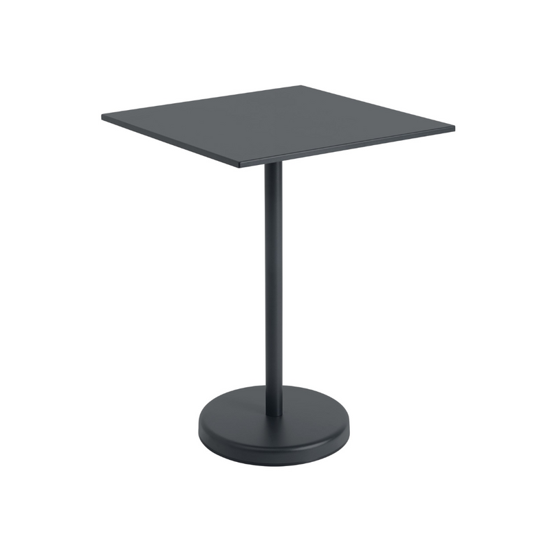 Linear Steel Café Table