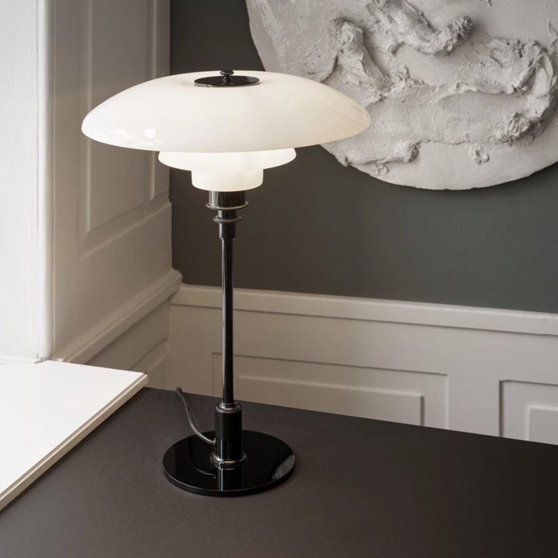 PH 3½-2½ Glass Table Lamp