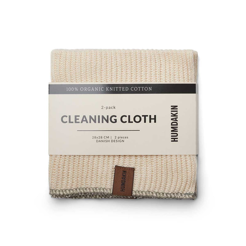 Cleaning Cloth 2-Pack - Shell/Oak