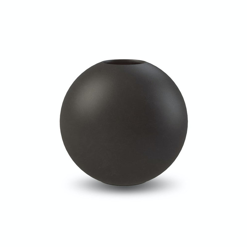 Ball Vase Black 10cm