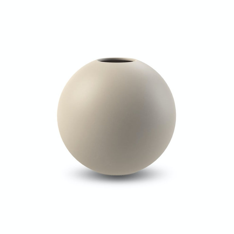 COOEE Design Ball Vase Sand 10cm COOEE Design Ball Vase Sand 10cm