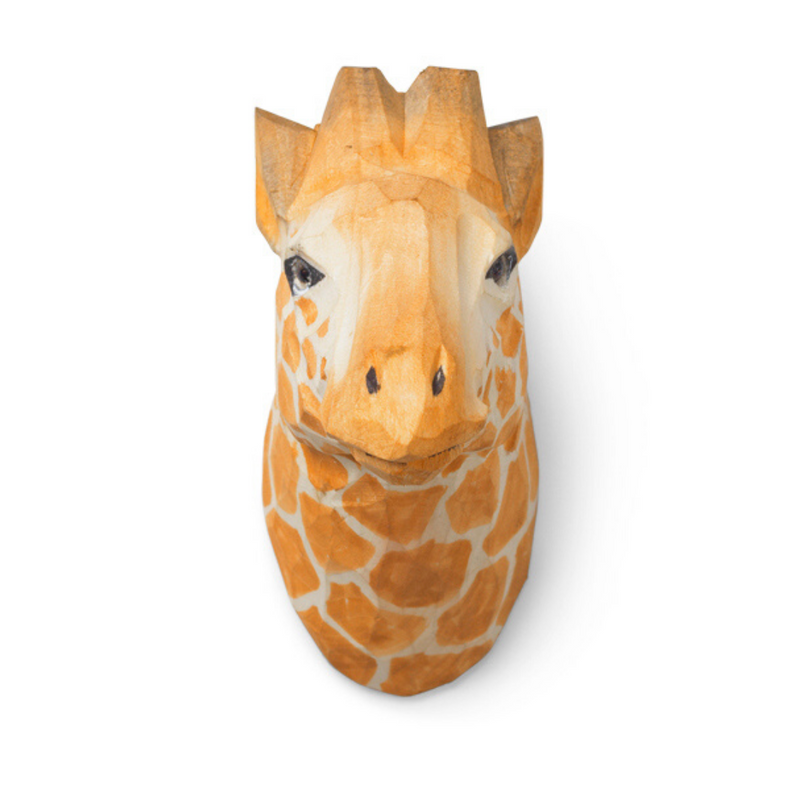 Ferm LivingHand-carved Giraffe Animal Hook - Batten Home