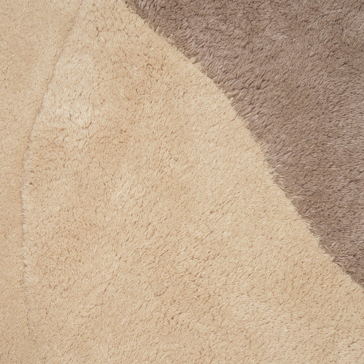 Ferm LivingView Tufted Rug Beige - Batten Home