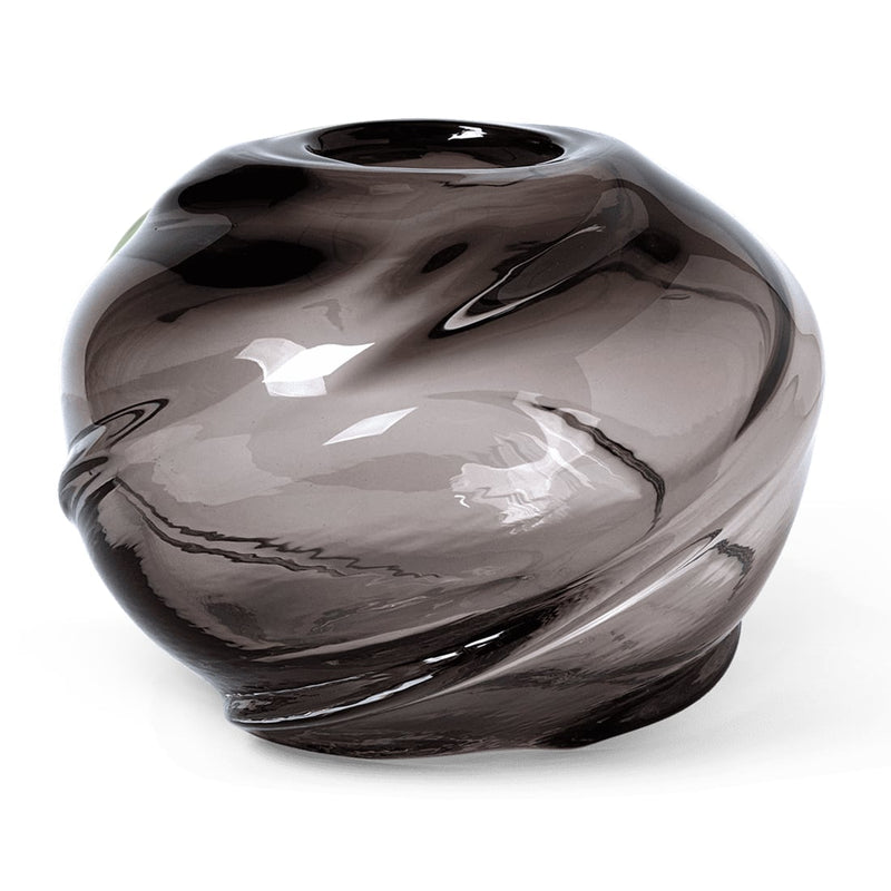 Water Swirl Vase Round