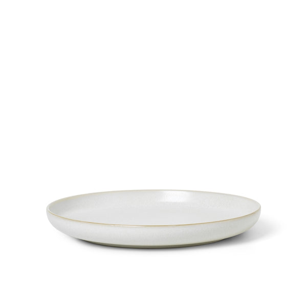 Ferm LivingSekki Plate in Cream - Batten Home