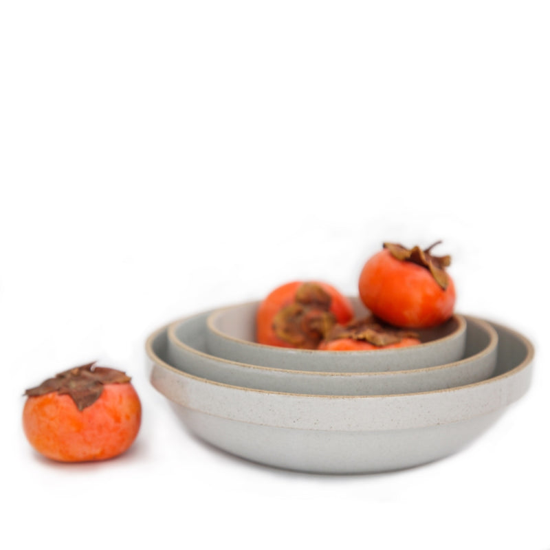 Hasami PorcelainRound Bowl Gloss Gray - Batten Home