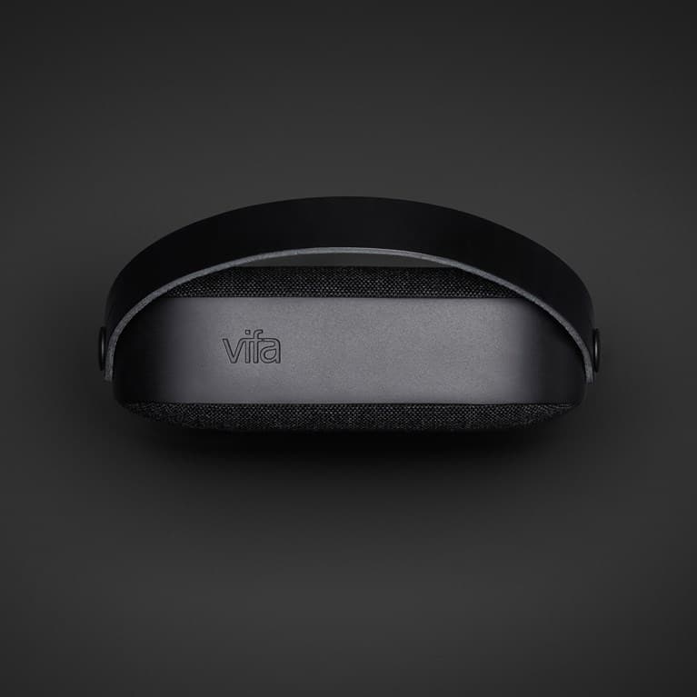 Vifa Helsinki Bluetooth Wireless Portable Speaker Slate Black