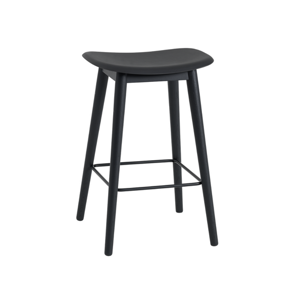 MUUTO Fiber Counter Stool - Wood Base - Batten Home MUUTO Fiber Counter Stool - Wood Base - Batten Home