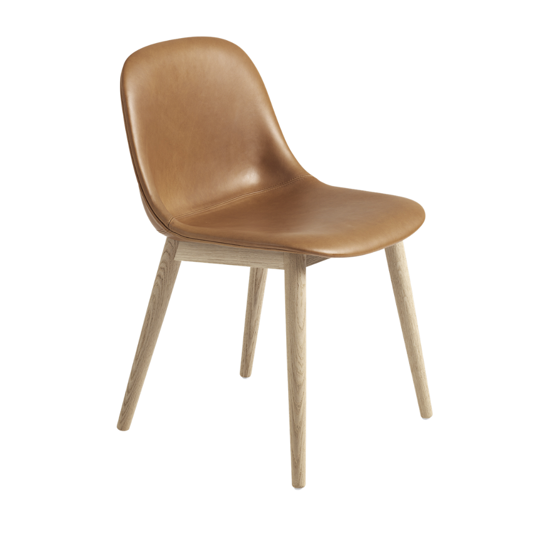 MUUTO Fiber Side Chair - Wood Base - Batten Home