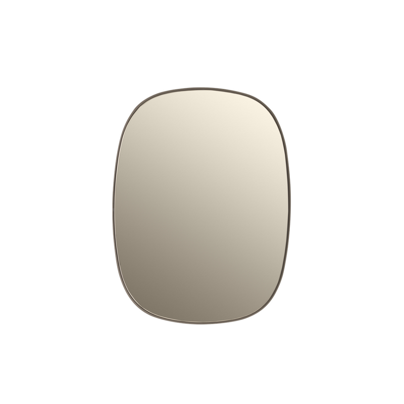 Muuto - Small Framed Mirror - Taupe