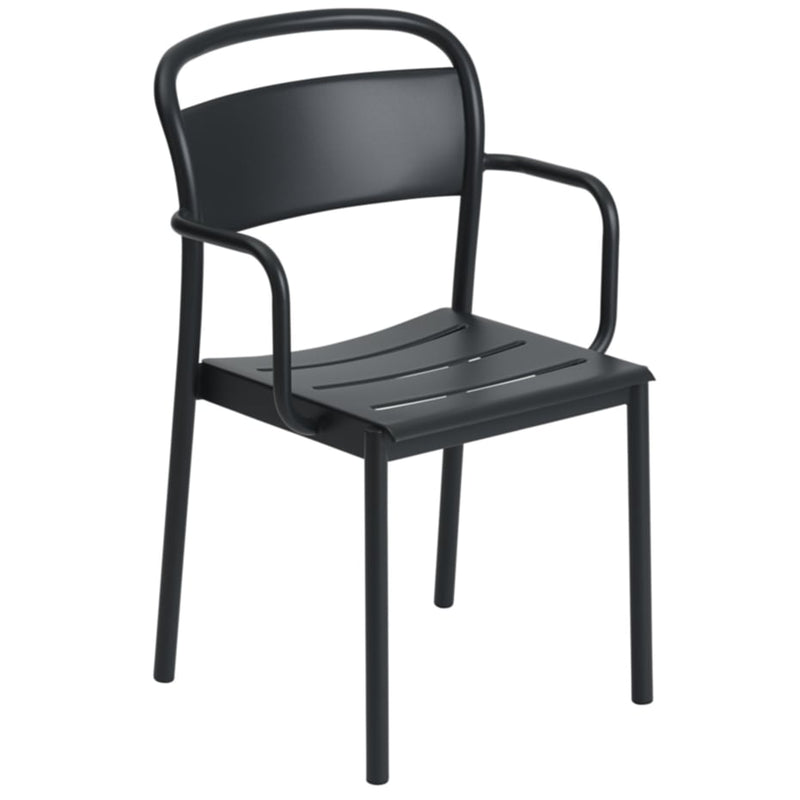 Linear Steel Arm Chair