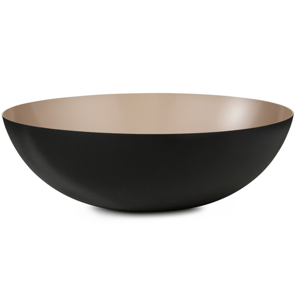 The Krenit Bowl by Normann Copenhagen was inspired by contemporary shapes that are both expressive and fully functional for everyday use. We love its distinct shape, which is both vintage yet modern. The Krenit Bowl is available in five different sizes, and looks great when used as a set or solo. 