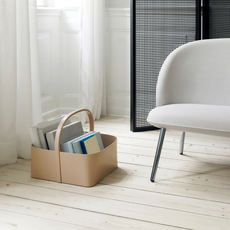 The Normann Copenhagen Shaker Basket is a lovely storage system that blends the American Shaker style with traditional woven ash baskets. These design concepts come together to form the perfect floor basket for the modern home.
