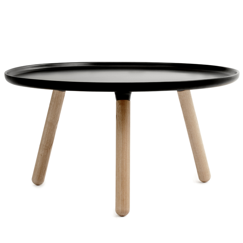 The Tablo Table Large by Normann Copenhagen was designed by Nicholai Wiig as a fun take on a minimal table, with a bold wide top paired with wooden legs. The simple design allows it to blend in with any homes style, we love it as a statement piece in the living room, its large surface area makes the perfect coffee table.