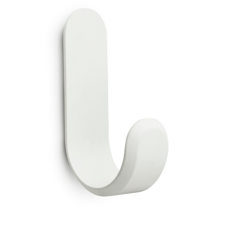 The Curve Hook by Normann Copenhagen was designed in collaboration with Danish designer Peter Johansen as a modern take on the classic hook often found in the entryway of the home.