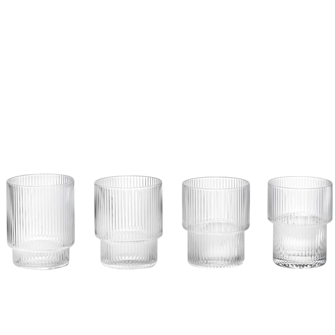 Ferm LivingRipple Glass Set - Batten Home