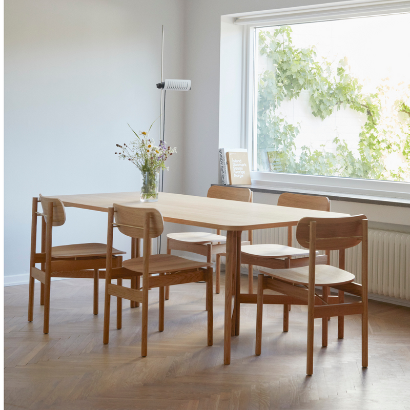 The Vester Chair was created in collaboration with Skagerak and designer Chris Liljenberg Halstrom as a seating solution that's both beautiful and comfortable.  The Vester Chair has earned the highly coveted "Furniture of the Year Award" at the Danish Design Awards in 2020, and is soon to be the most beloved chair in your modern or contemporary home.