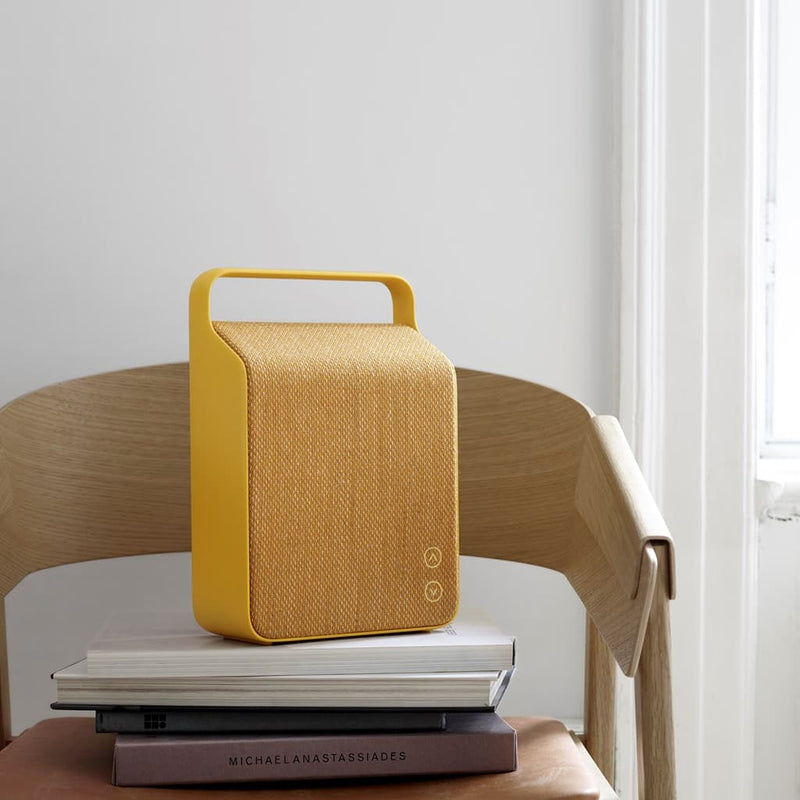 Vifa Oslo Bluetooth Wireless Portable Speaker Sand Yellow– Batten Home