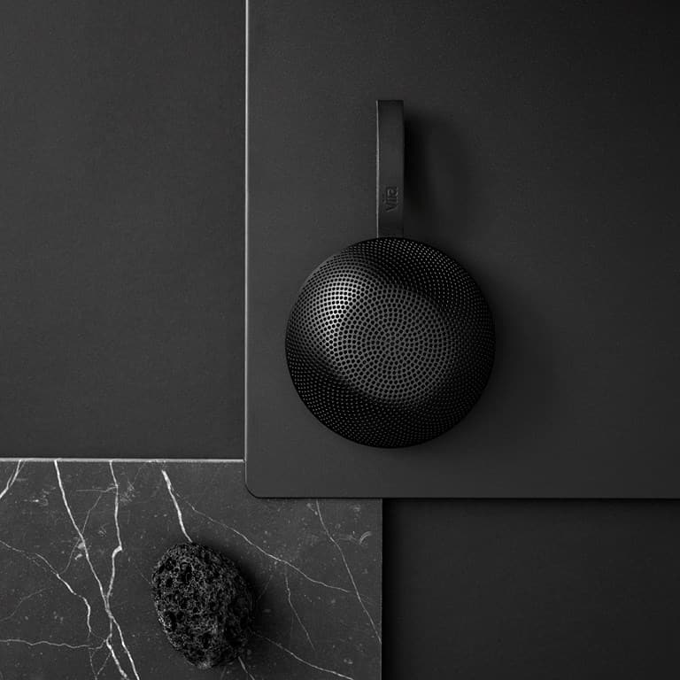 VifaReykjavik Bluetooth Speaker Lava Black - Batten Home