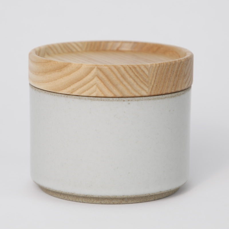 Hasami PorcelainSugar Bowl in Gloss Gray - Batten Home